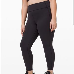 Lululemon Invigorate 25” Black Leggings
